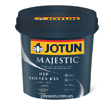 Sơn Jotun nội thất Majestic đẹp nguyên bản