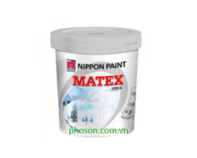 Sơn nội thất Nippon MATEX siêu trắng