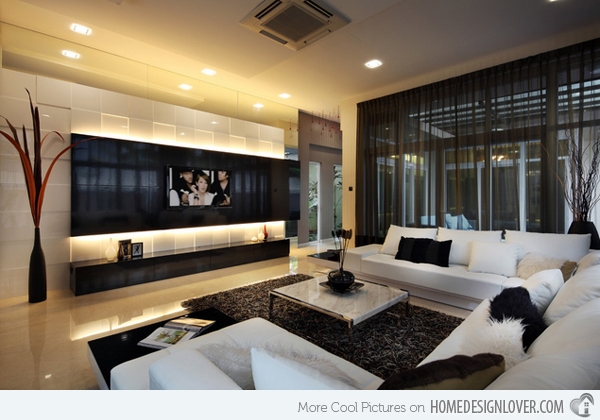 Chọn màu sơn kết hợp nội thất phòng khách